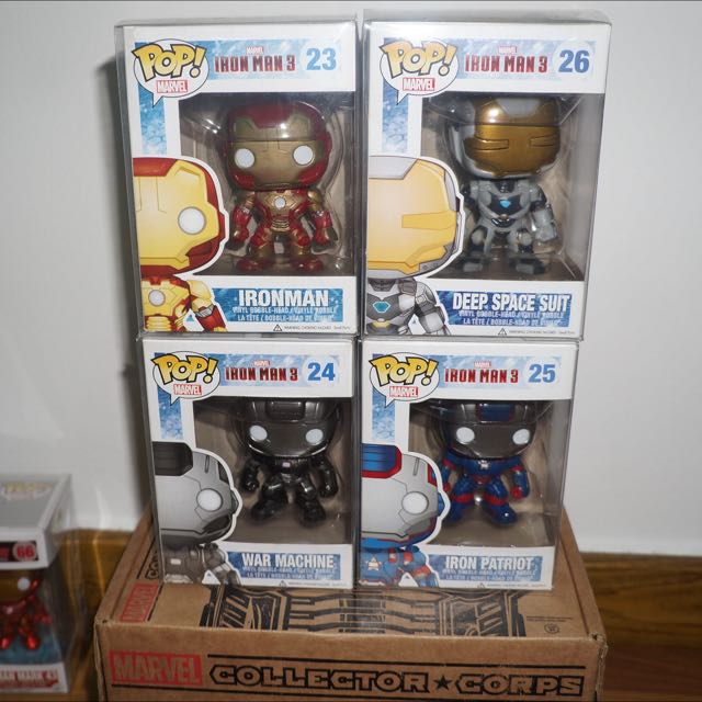 Funko Pop Iron Man 3 War Machine Iron Patriot Deep Space