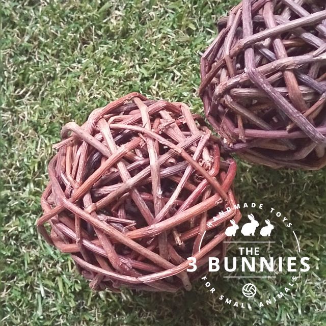 Natural Willow Balls for Rabbits Guinea Pigs and Chinchillas. Toys for Rabbits Guinea Pigs and Chinchillas. Pet Supplies Homes Other Pet Accessories on Carousell