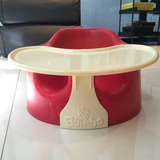 used bumbo seat with tray