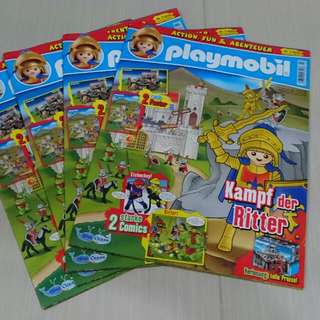 Playmobil magazine Sep/Oct 2015 - 4 Qty
