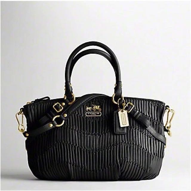 Authentic COACH MADISON SOPHIA SATCHEL Luxury on Carousell