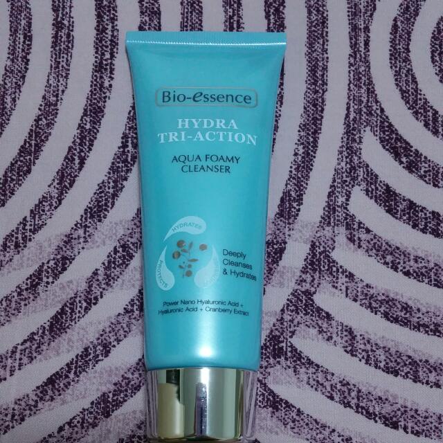 bio essence hydra tri action cleanser