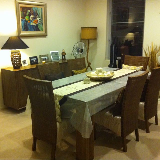 Coco Republic Dining Set Furniture On Carousell