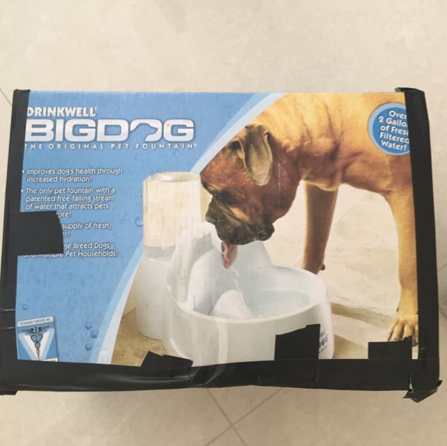 Drinkwell Big Dog Water Fountain Pet Supplies Homes Other Pet Accessories on Carousell