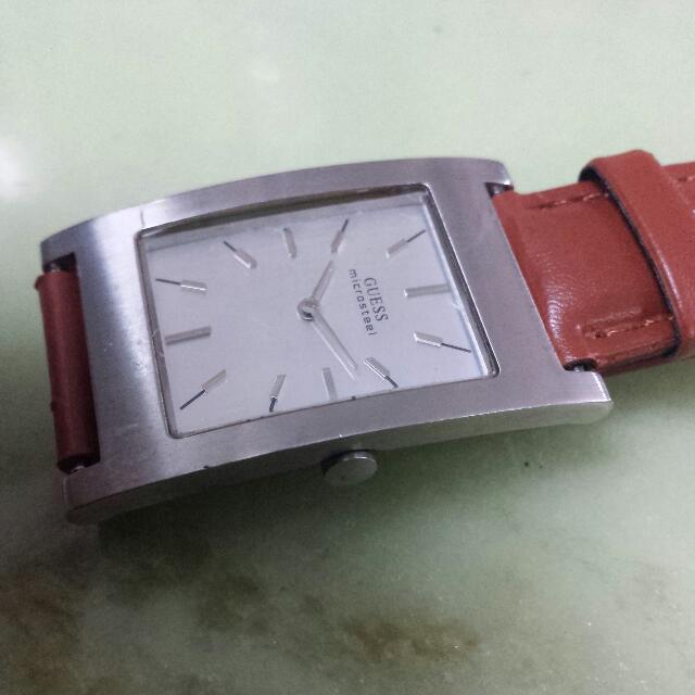 Guess Microsteel Quartz Watch Japan Movement. Hobbies Toys Memorabilia Collectibles Vintage Collectibles on Carousell