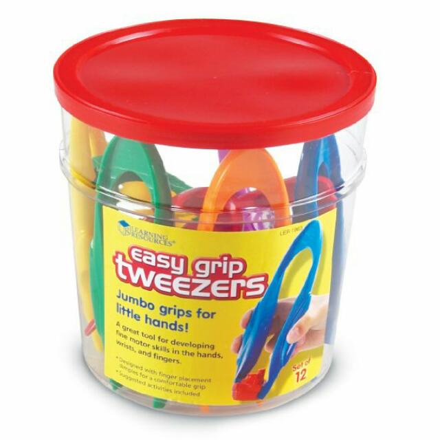 Learning Resources LER1963 Jumbo Tweezers Set Of 12 2.50 per pc or