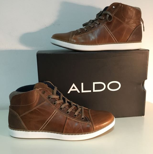 Aldo leather sneakers cheap
