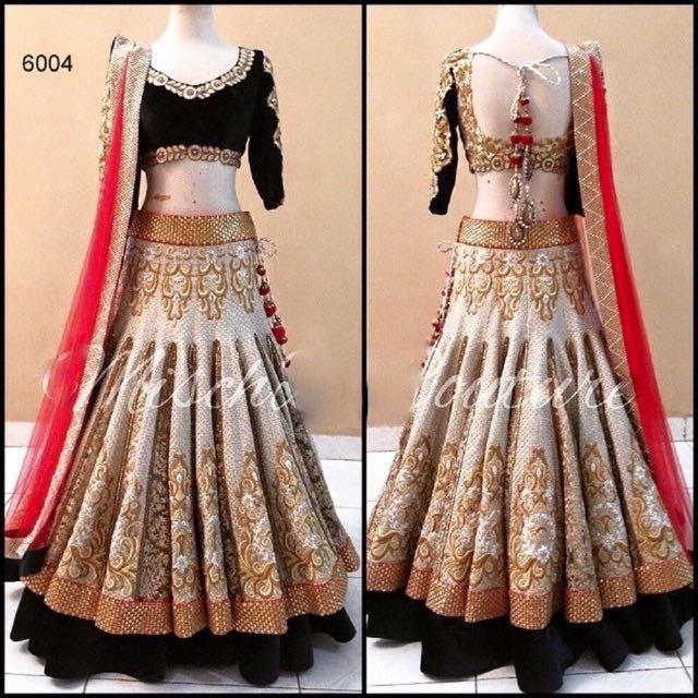 Arrival Designer Lehenga Saree Instock 