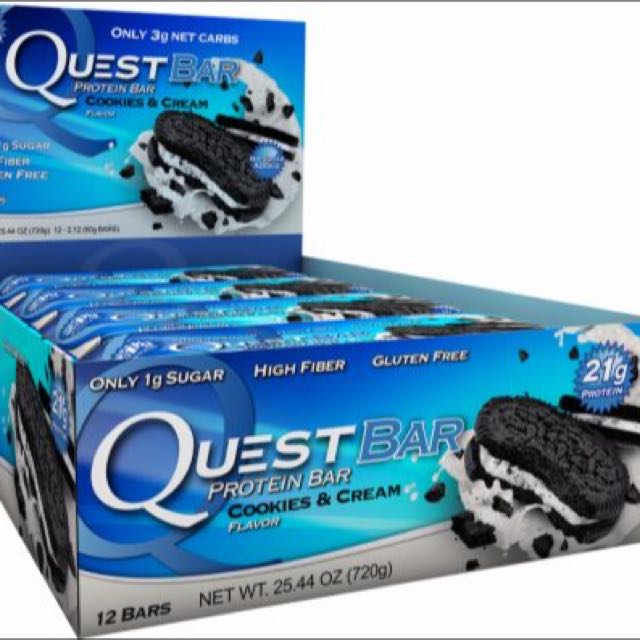 Quest Protein Bars, Everything Else on Carousell