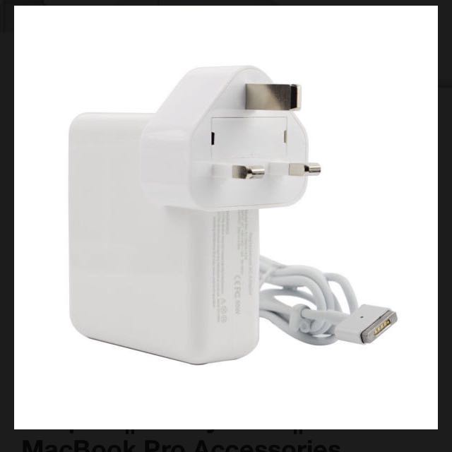 NEW 85 W Magsafe 2 power Adapter + Apple Magsafe Extension Cord