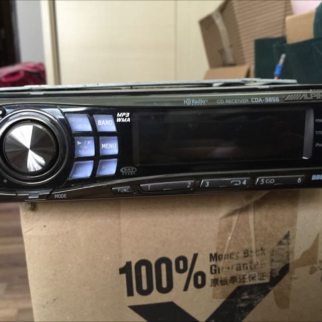 Alpine Cda 9856, Car Accessories on Carousell