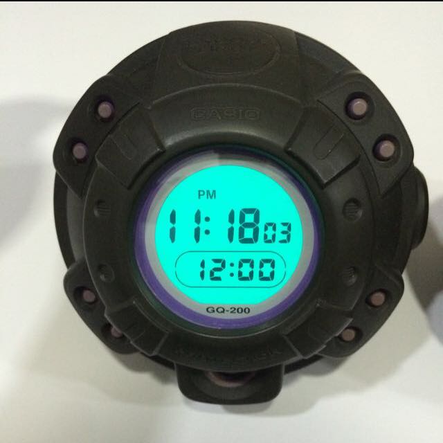 Casio Gshock GQ200 Muscle Alarm Clock, Furniture & Home Living, Home