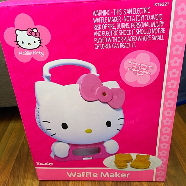 Special Sale! Limited Edition Authentic Hello Kitty Waffle Maker For