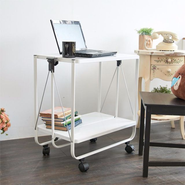 Ikloo宜酷屋 多功能折疊工作車 餐桌 居家生活在旋轉拍賣