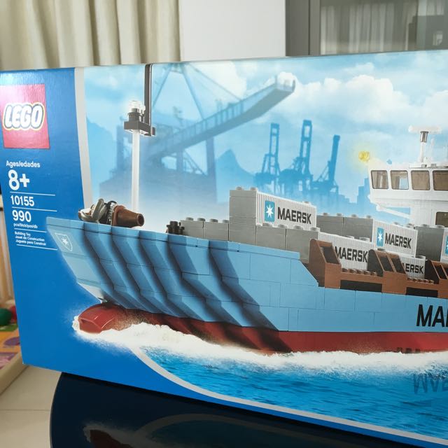 lego maersk container ship 10155