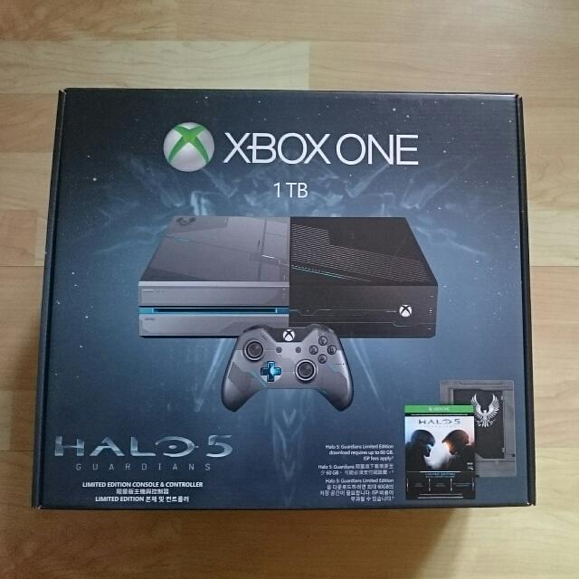 Xbox One 1TB Halo 5 Guardians Limited Edition Console Computers