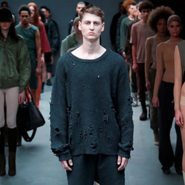 Yeezy Season 1 Destroyed Sweater