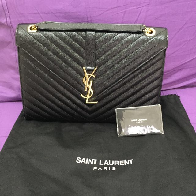 YSL Caviar Leather Handbag (Limited Edition), Luxury, Bags & Wallets on