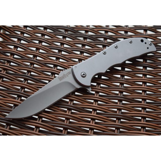 [Out Of Stock ] BN Kershaw VOLT 3655SS Bead Blasted Stainless Steel Assisted Pocket Folding