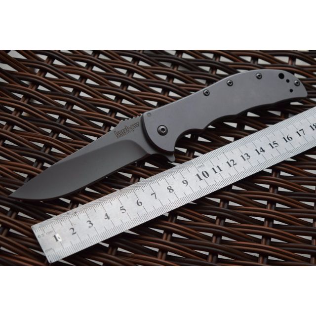 [Out Of Stock ] BN Kershaw VOLT 3655SS Bead Blasted Stainless Steel Assisted Pocket Folding