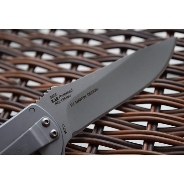 [Out Of Stock ] BN Kershaw VOLT 3655SS Bead Blasted Stainless Steel Assisted Pocket Folding