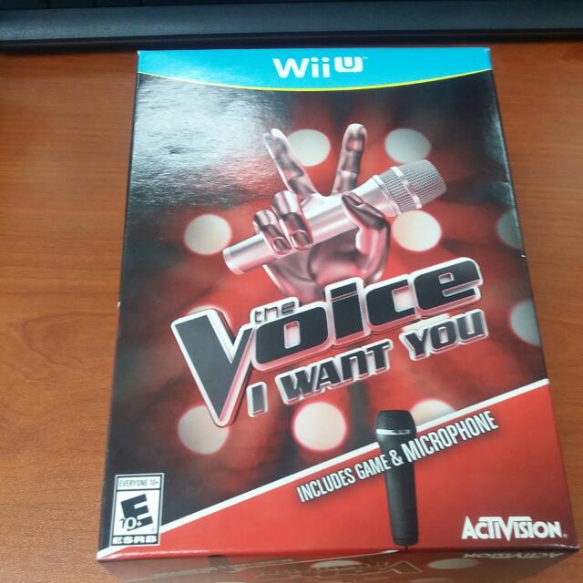the voice i want you wii