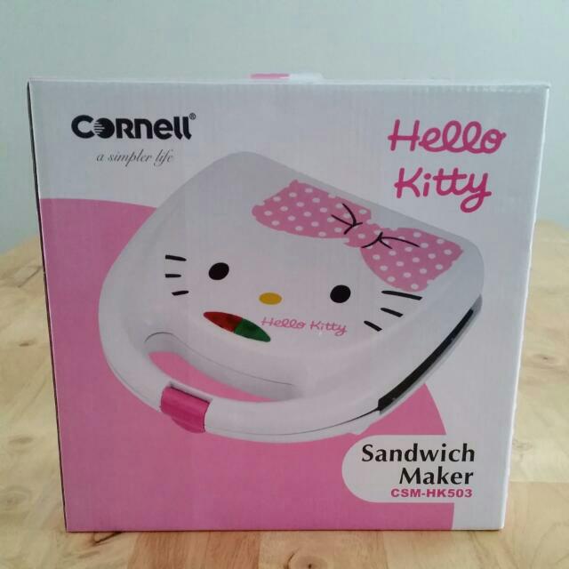 Cornell hello kitty sandwich maker hot sale