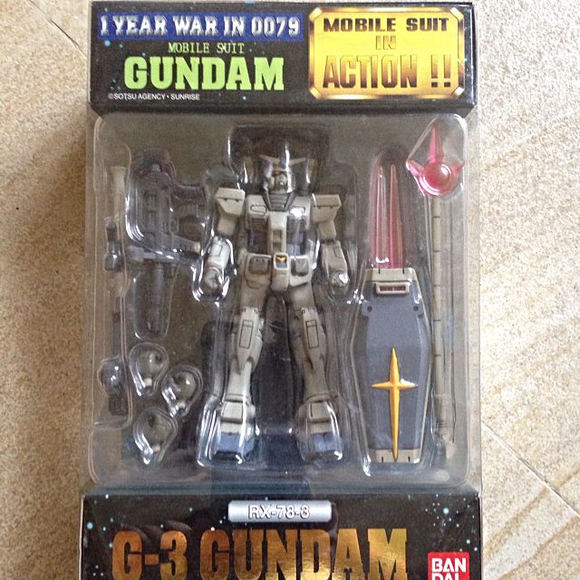 Gundam Rx 78 3 Hobbies Toys Toys Games On Carousell