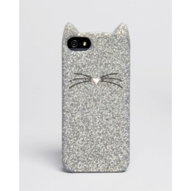 Kate Spade Iphone 6 6s Case Glitter Cat Women S Fashion On Carousell