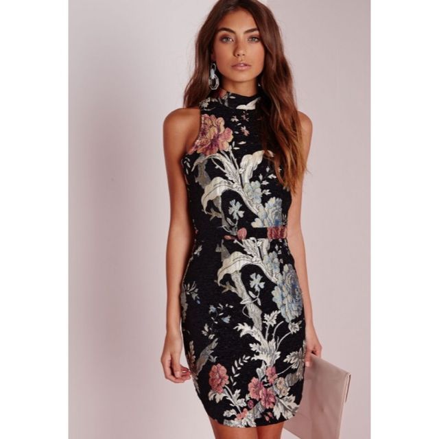 oriental style dress missguided