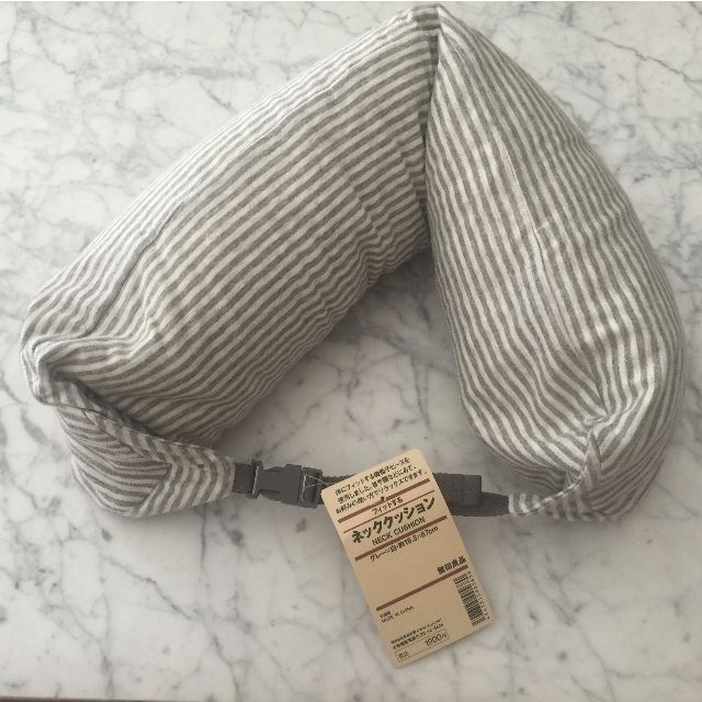 Muji Travel Neck Pillow Brand New RESERVED, Everything Else on Carousell