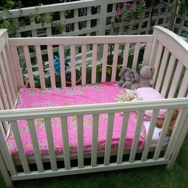 Preloved Baby Cot Boori Classic Australian, Babies & Kids, Baby Nursery & Kids Furniture, Cots