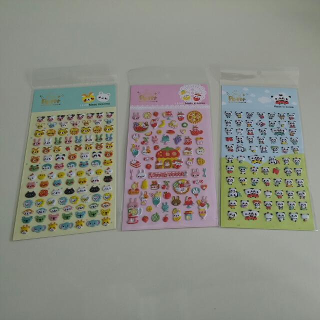 Puffy Stickers, Babies & Kids, Babies & Kids Fashion on Carousell