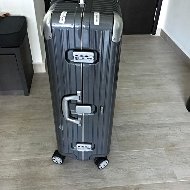 Used 30" Rimowa Limbo Series (polycarbonate bag with aluminum frame