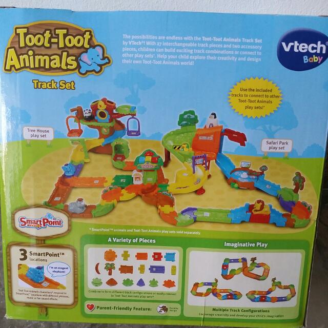 Toot toot animals track set 2025