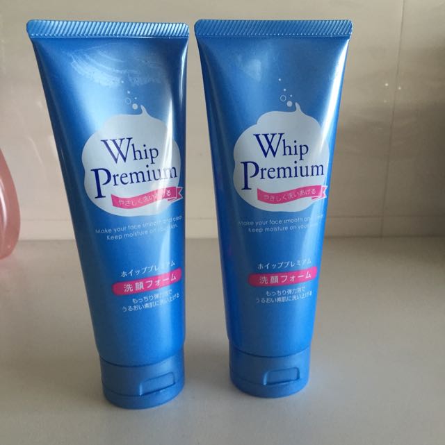 whip japanese face wash