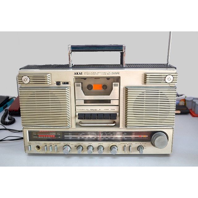 A Very Rare '' AKAI '' AJ490FS RADIO/CASSETTE Recorder Sale
