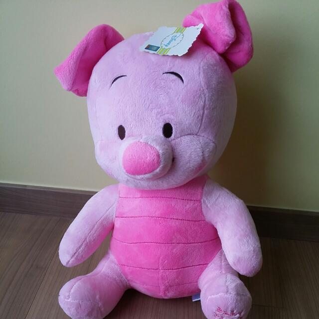 Big piglet stuffed sales animal