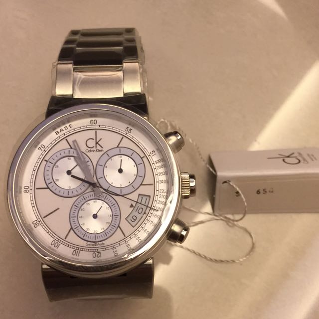 Calvin Klein Celerity Chronograph Watch men K7547100 Mobile