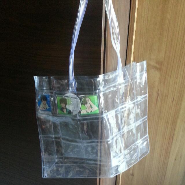 clear pocket bag