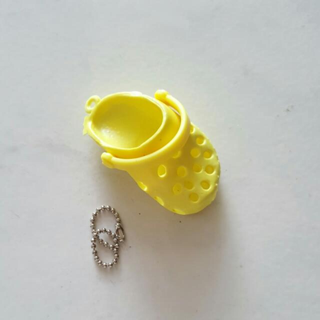 croc shoe keychain
