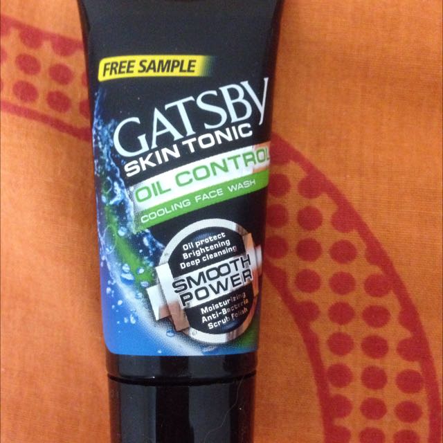 gatsby skin tonic oil control