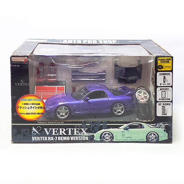 Hotworks Racing Factory 1/24 Mazda RX7 Vertex (Purple), Hobbies