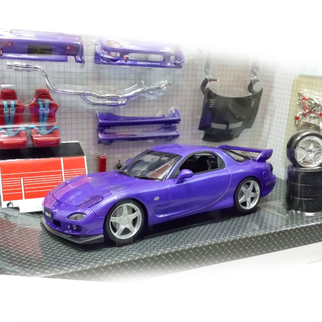 Hotworks Racing Factory 1/24 Mazda RX7 Vertex (Purple