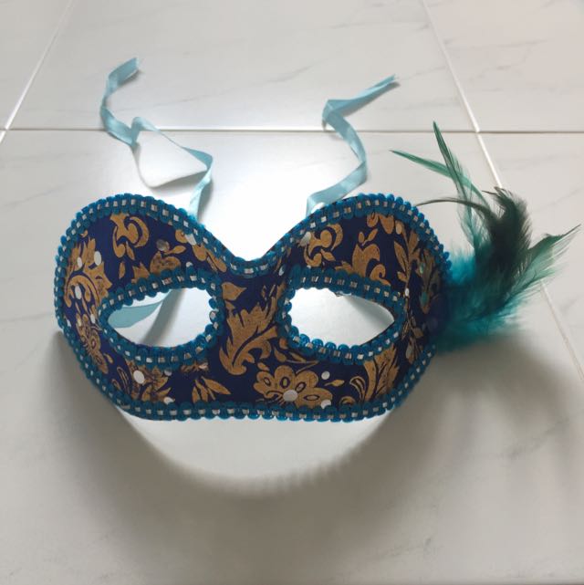 Masquerade Mask, Health & Nutrition, Face Masks & Face Shields on Carousell