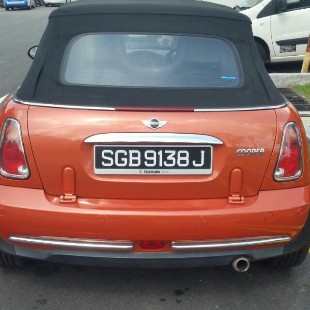 Mini Cooper Cabriolet Singapore Scrap Car Cars Cars For Sale On Carousell