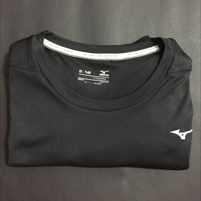 Mizuno Men s Dri Fit Polyester Tee T Shirt Men s Fashion Tops Sets Tshirts Polo Shirts on Carousell