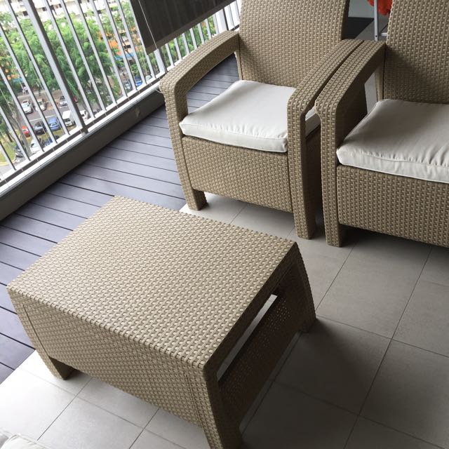 Outdoor Balcony/ Patio Furniture, Furniture & Home Living, Outdoor