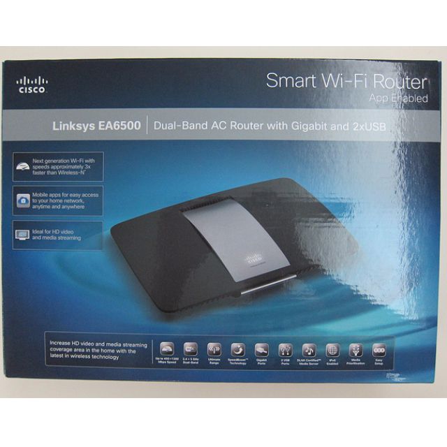 Preowned Linksys Ea6500 Ac1750 Dual Band Smart Wi Fi Wireless