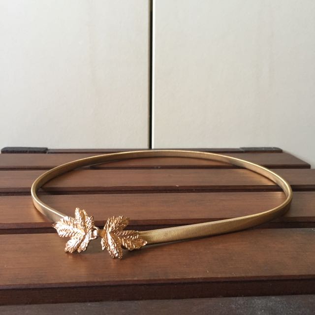 Primark gold belt sale